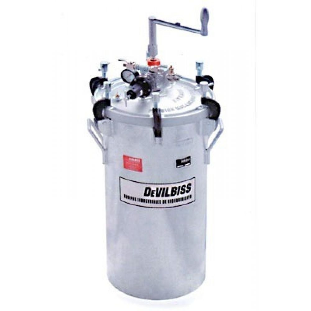 Tanque de Pintura Devilbiss Pqmb-5095 10 Galões / 40 Litros