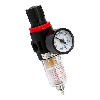 Filtro De Ar Para Pintura com Regulador Pressão 1/4 Compressor